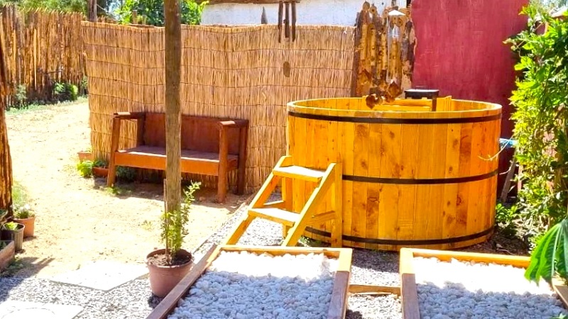 Cabañas en Caburgua con Tinajas o Hot Tub