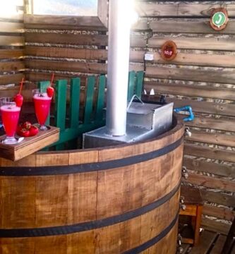 Cabañas en Quillón con Tinajas o Hot Tub