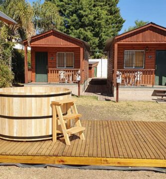Cabañas en Frutillar con tinajas o Hot Tub