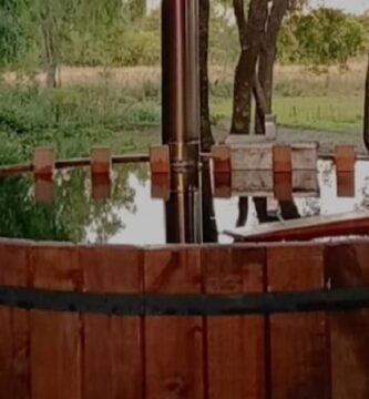 Cabañas en Malalcahuello con tinajas o Hot Tub