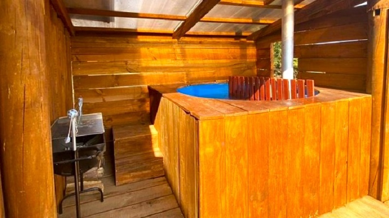 cabañas con hot tub en Pichilemu