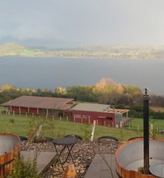 cabañas con tinajas en panguipulli